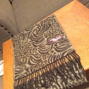 Better than Cashmere animal print scarf